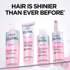 L'Oréal Paris Hiustenhoito<Elvital 200ml Glycolic Gloss huuhdeltava käsittely kiillottomille hiuksille 200ml