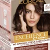L'Oréal Paris Hiusvärit<Excellence Creme Universal Nudes 4U Universal Brown kestoväri ilman ammoniakkia 1kpl