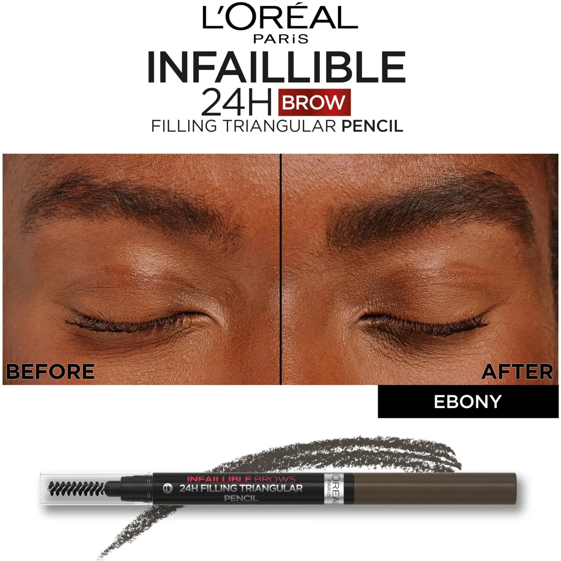 L'Oréal Paris Silmämeikit<Infaillible Brows 24H Filling Triangular Pencil kulmakynä 1ml