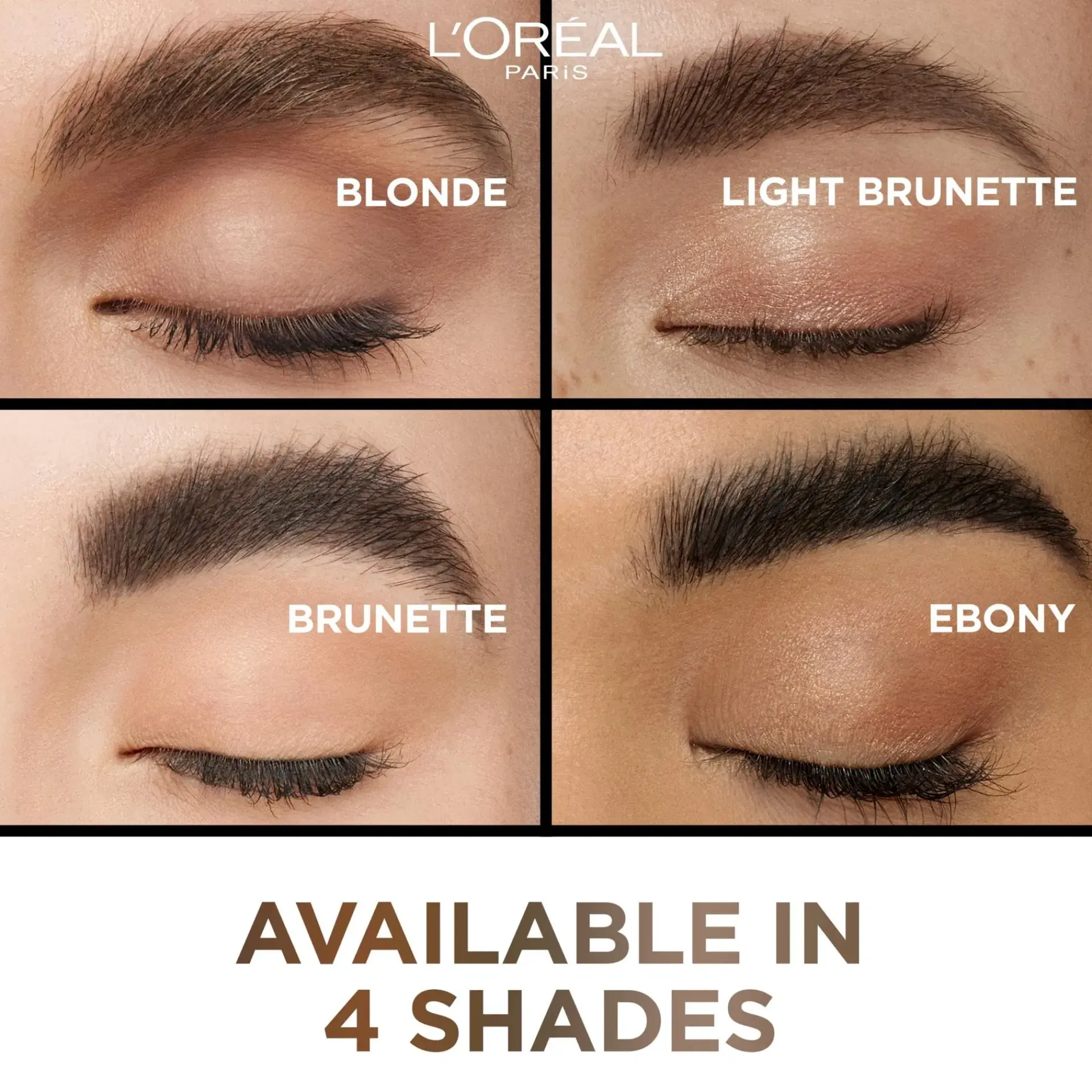 L'Oréal Paris Silmämeikit<Infaillible Brows 24H Volumizing Mascara 1.0 Ebony kulmamaskara 5ml