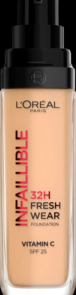 L'Oréal Paris Kasvomeikit<Infaillible Fresh Wear 200 Warm Undertone meikkivoide 30ml