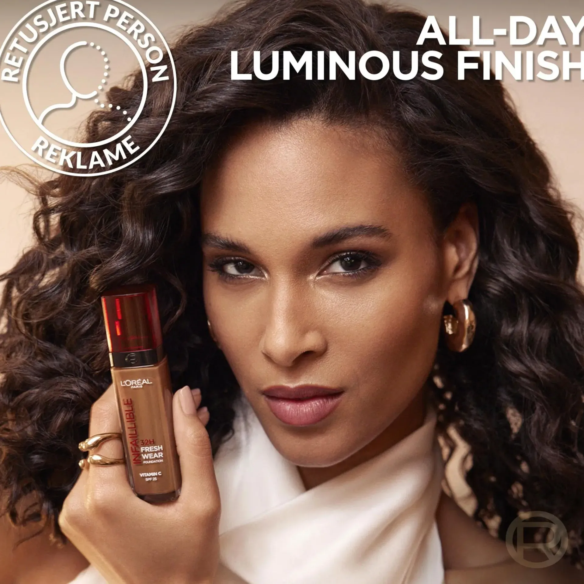 L'Oréal Paris Kasvomeikit<Infaillible Fresh Wear 355 Neutral Undertone meikkivoide 30ml