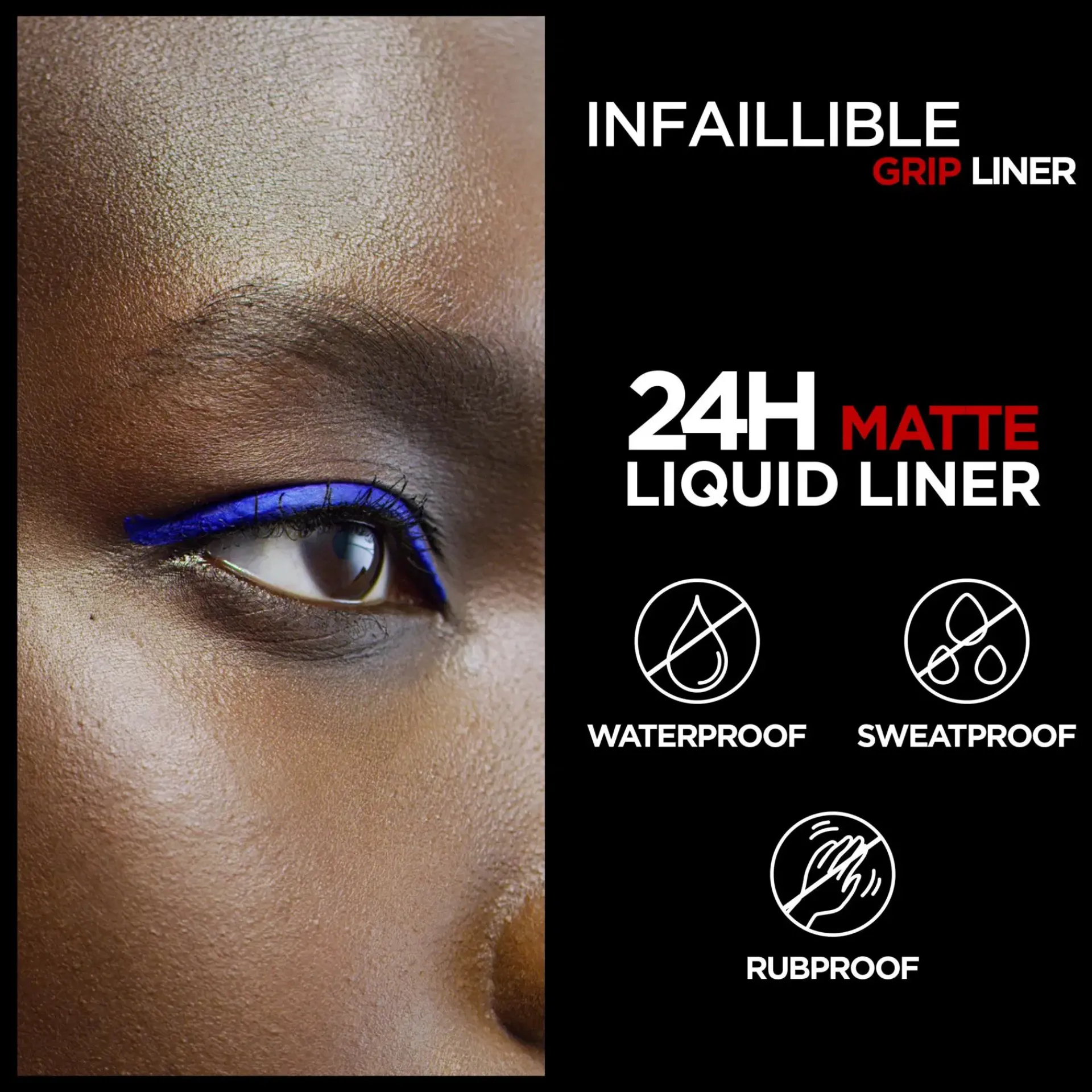 L'Oréal Paris Silmämeikit<Infaillible Grip Matte Liquid Liner 04 Emeraude nestemäinen silmänrajausväri 3ml