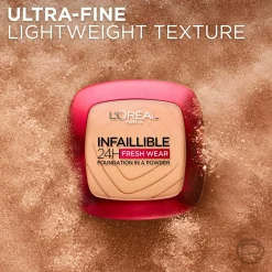 L'Oréal Paris Kasvomeikit<Infaillible 24H Fresh Wear meikkipuuteri 9 g