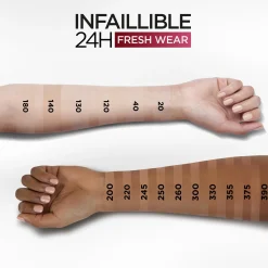 L'Oréal Paris Kasvomeikit<Infaillible 24h Fresh Wear 355 Sienna meikkipuuteri 9 g