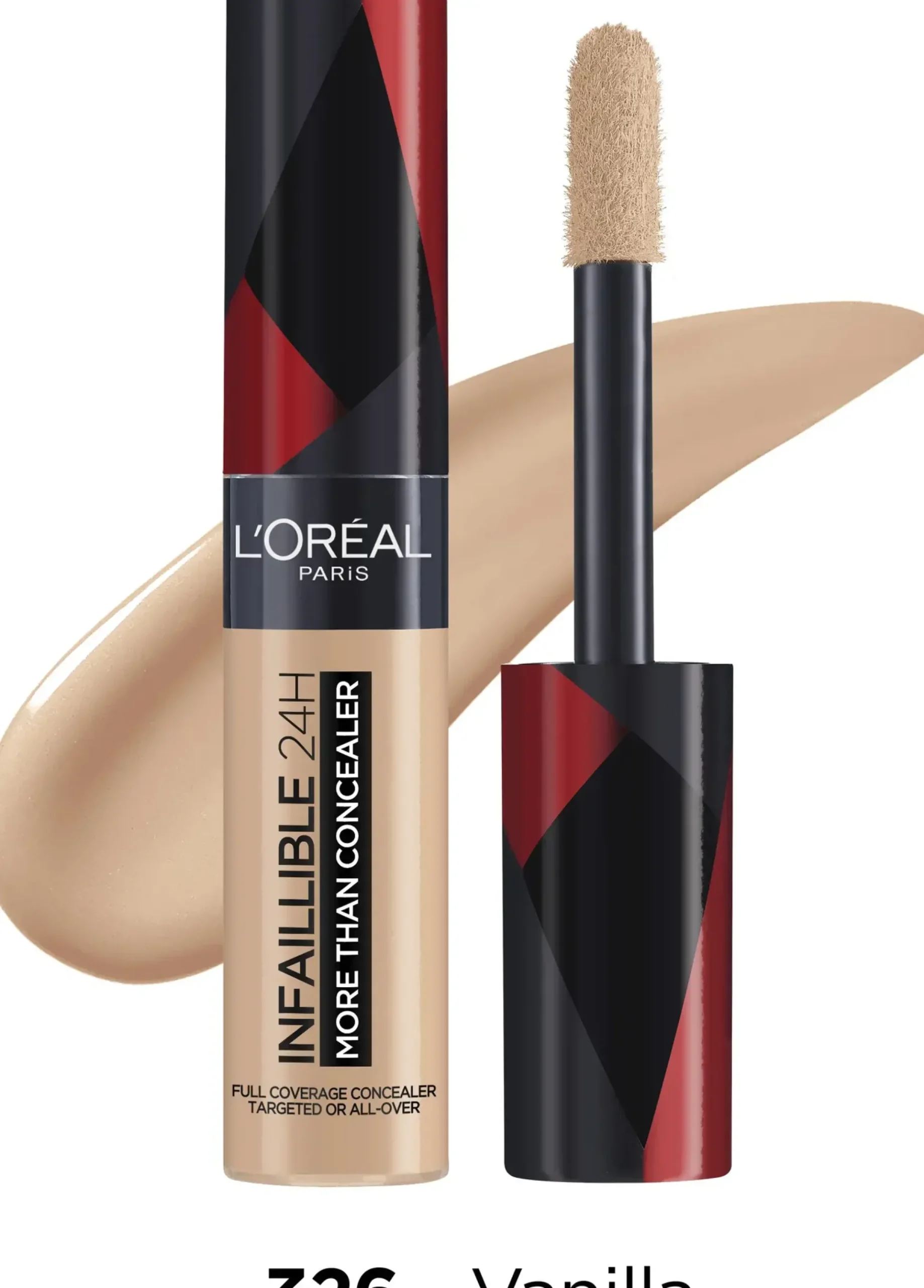 L'Oréal Paris Kasvomeikit<Infaillible More Than Concealer 326 Vanilla peitevoide 11ml