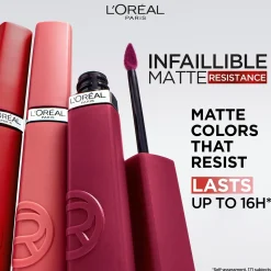 L'Oréal Paris Huulimeikit<Infaillible Matte Resistance huulipuna 5 ml
