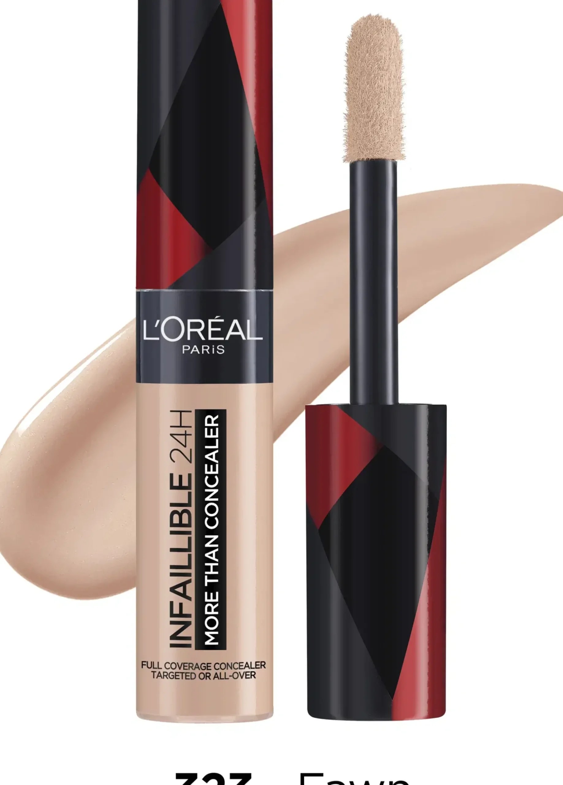 L'Oréal Paris Kasvomeikit<Infaillible More Than Concealer 323 Fawn peitevoide 11ml