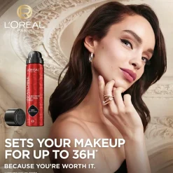 L'Oréal Paris Kasvomeikit<Infaillible 3-Second Setting Mist meikinkiinnityssuihke 75ml