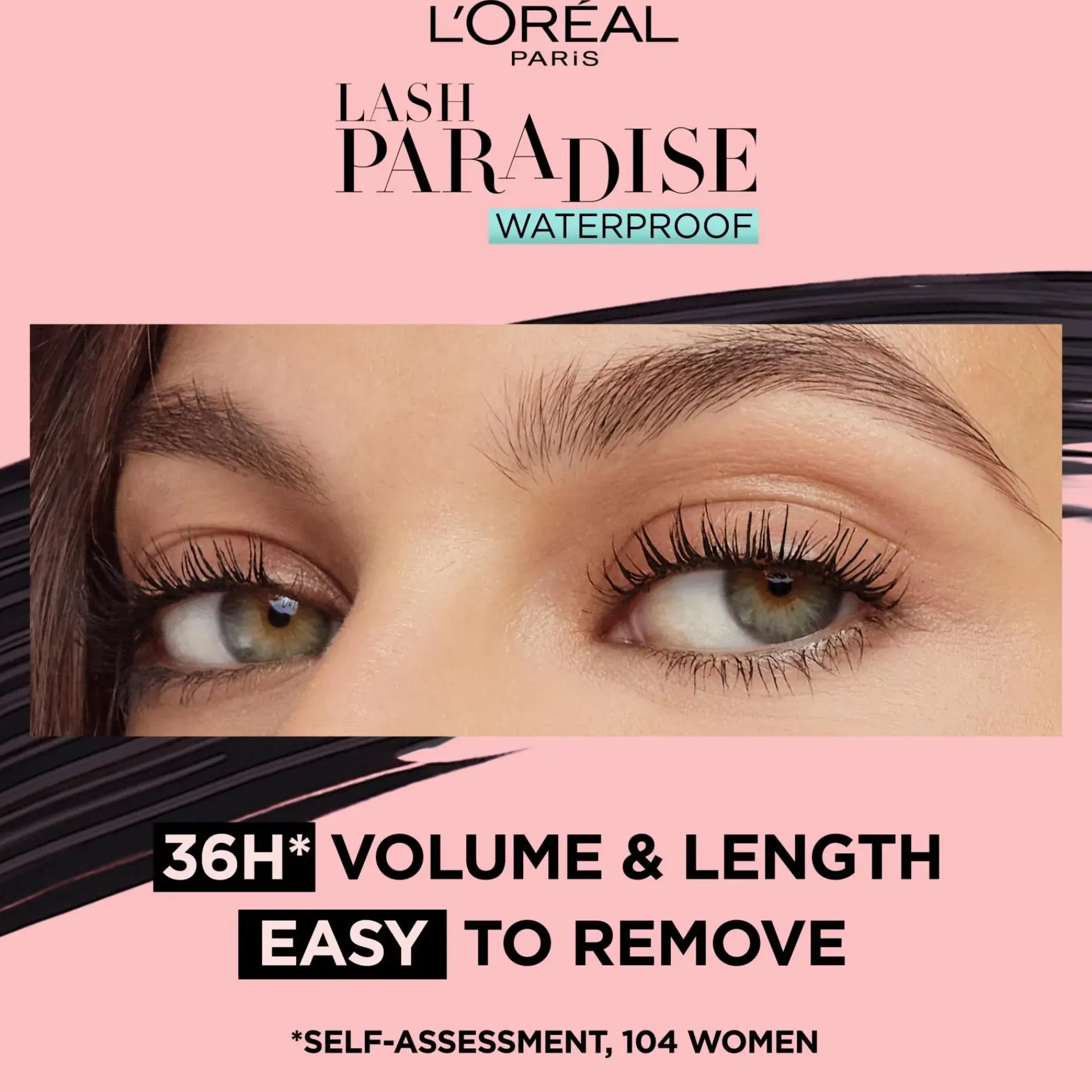 L'Oréal Paris Silmämeikit<Lash Paradise Waterproof maskara 6 ml