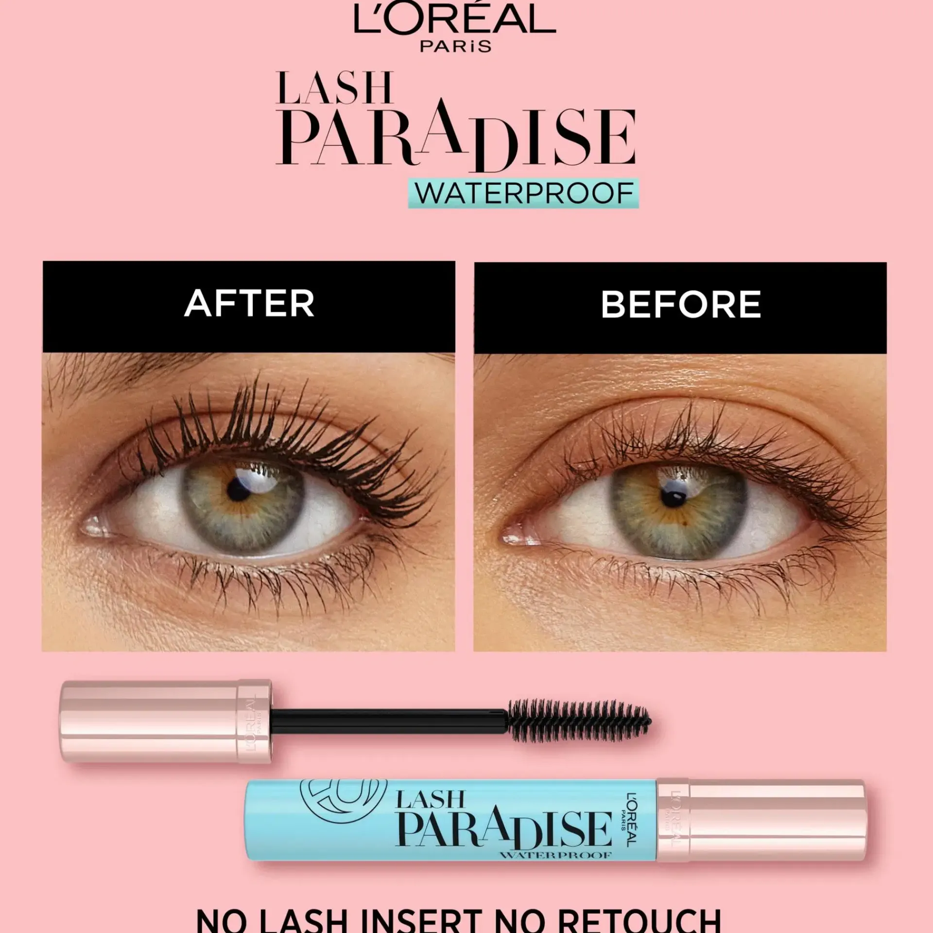 L'Oréal Paris Silmämeikit<Lash Paradise Waterproof maskara 6 ml