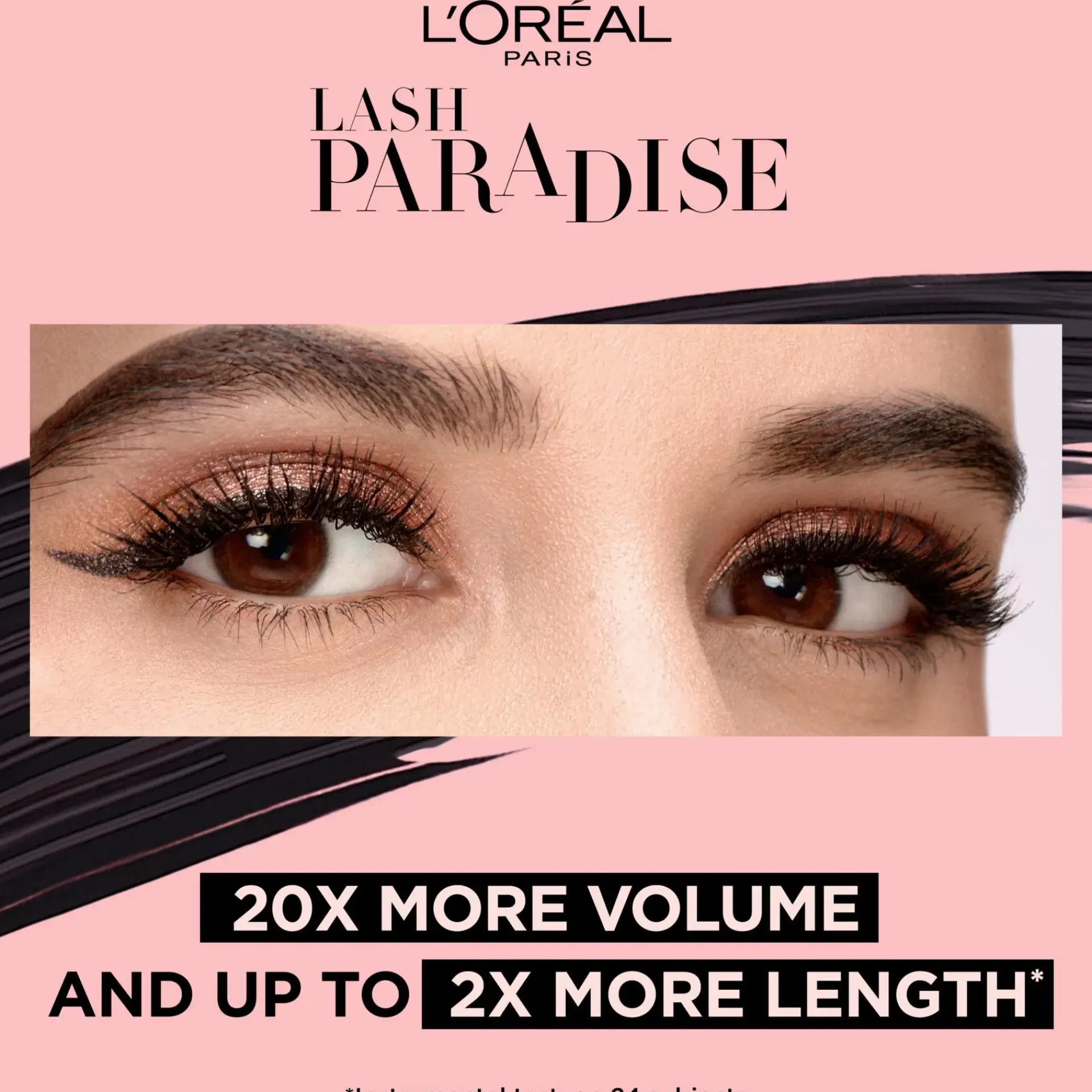 L'Oréal Paris Silmämeikit<Lash Paradise Extra Black maskara 6 ml