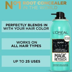 L'Oréal Paris Hiusvärit<Magic Retouch Brown Suihkutettava tyvisävyte 75ml