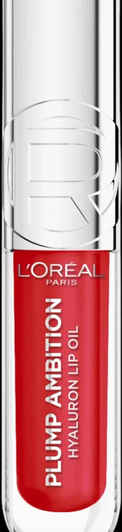L'Oréal Paris Huulimeikit<Plump Ambition Hyaluron Lip Oil 101 Cristal Clear huuliöljy 5 ml