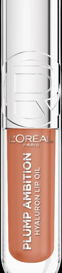 L'Oréal Paris Huulimeikit<Plump Ambition Hyaluron Lip Oil 101 Cristal Clear huuliöljy 5 ml