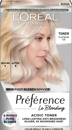 L'Oréal Paris Hiusvärit<Préférence Le Blonding Platinum Ice sävyte 1 kpl
