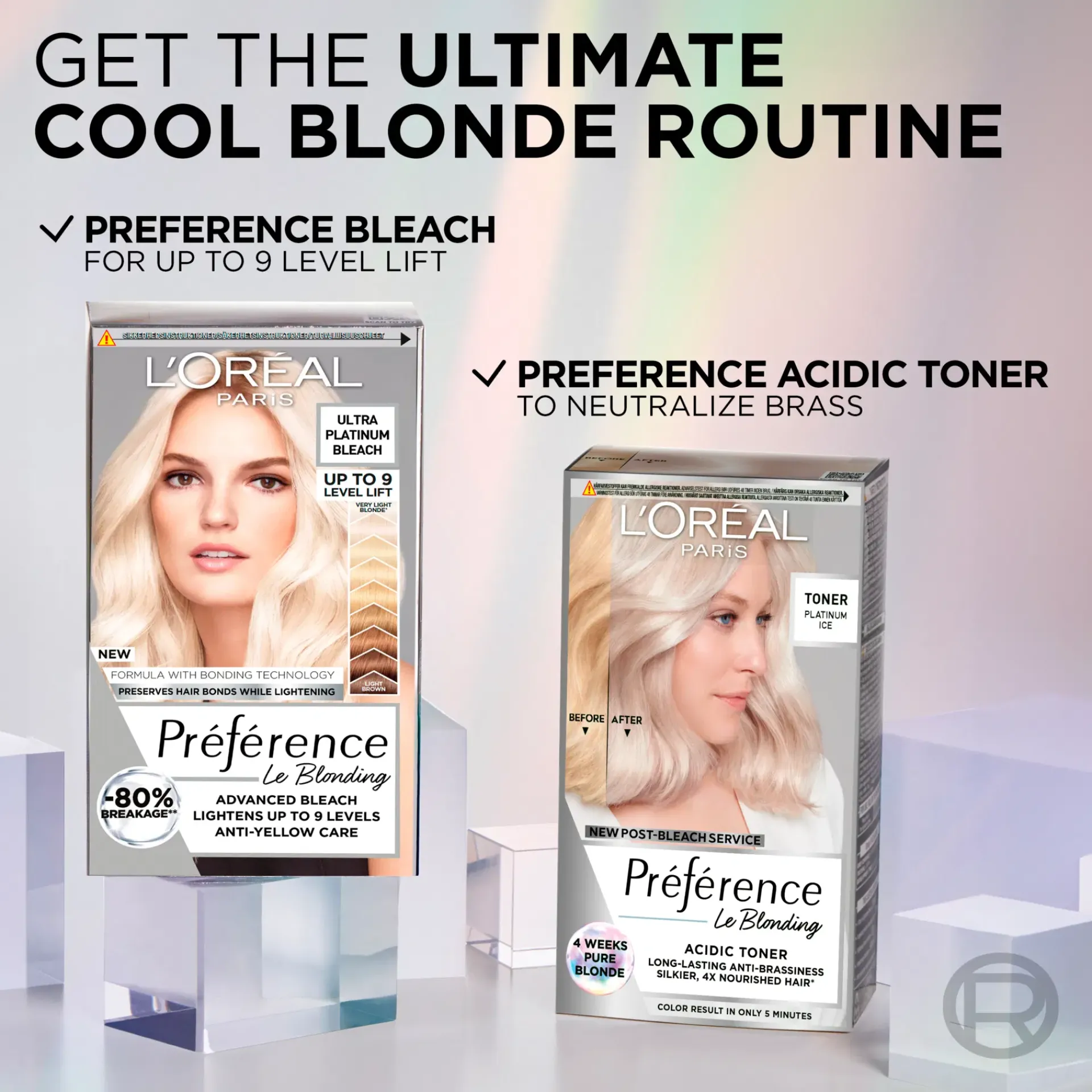 L'Oréal Paris Hiusvärit<Préférence Le Blonding Platinum Ice sävyte 1 kpl