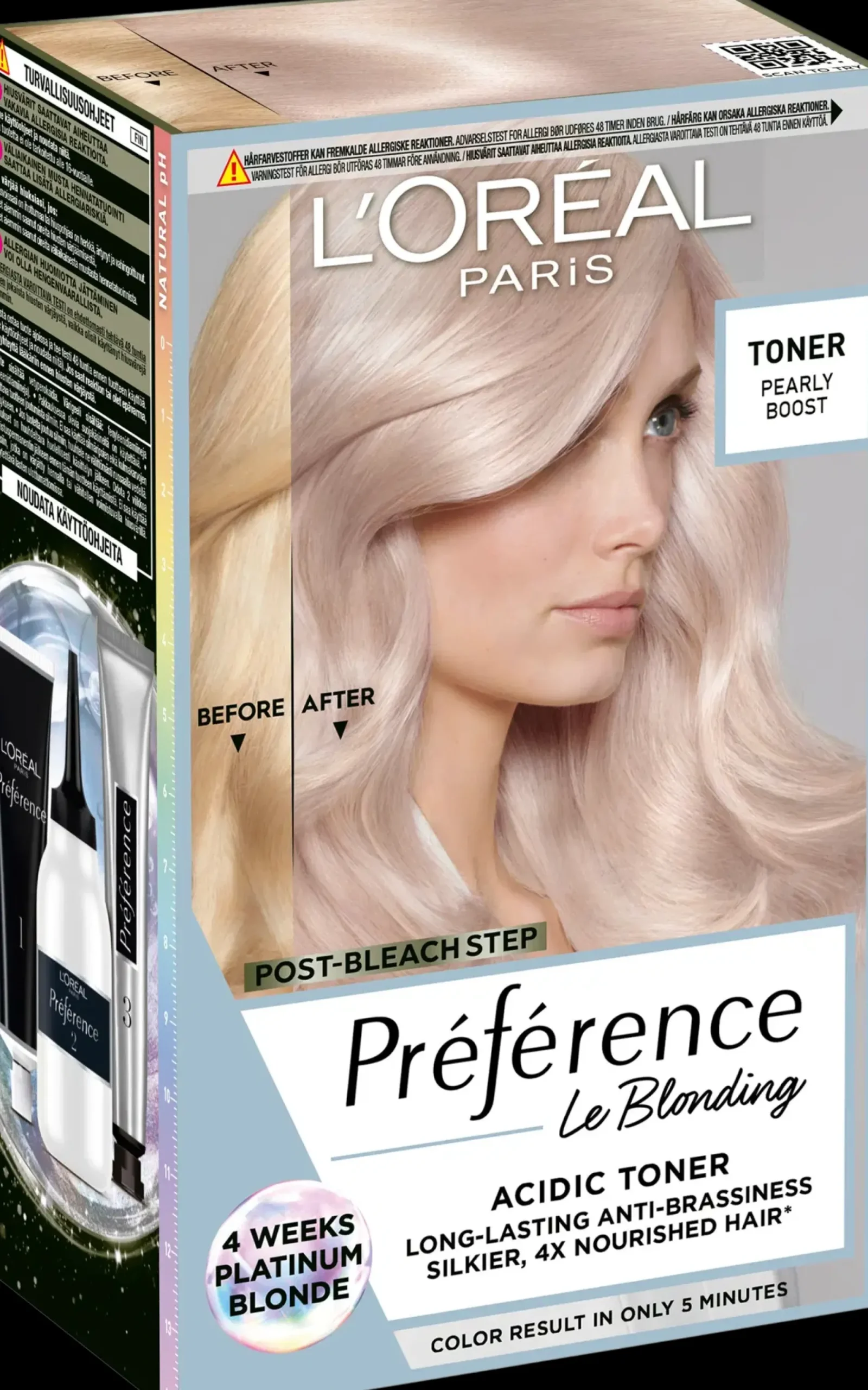 L'Oréal Paris Hiusvärit<Préférence Le Blonding Pearly Boost kevytväri 02