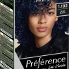 L'Oréal Paris Hiusvärit<Préférence Vivid Colours Blue Black intensiivinen kestoväri 1kpl