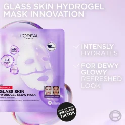 L'Oréal Paris Kasvojenhoito<Revitalift Filler Glass Skin Kangasnaamio 1pcs