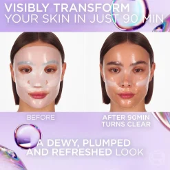 L'Oréal Paris Kasvojenhoito<Revitalift Filler Glass Skin Kangasnaamio 1pcs