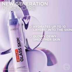 L'Oréal Paris Kasvojenhoito<Revitalift Filler Glass Skin Nestemäinen Päivävoide normaalille iholle 50 ml