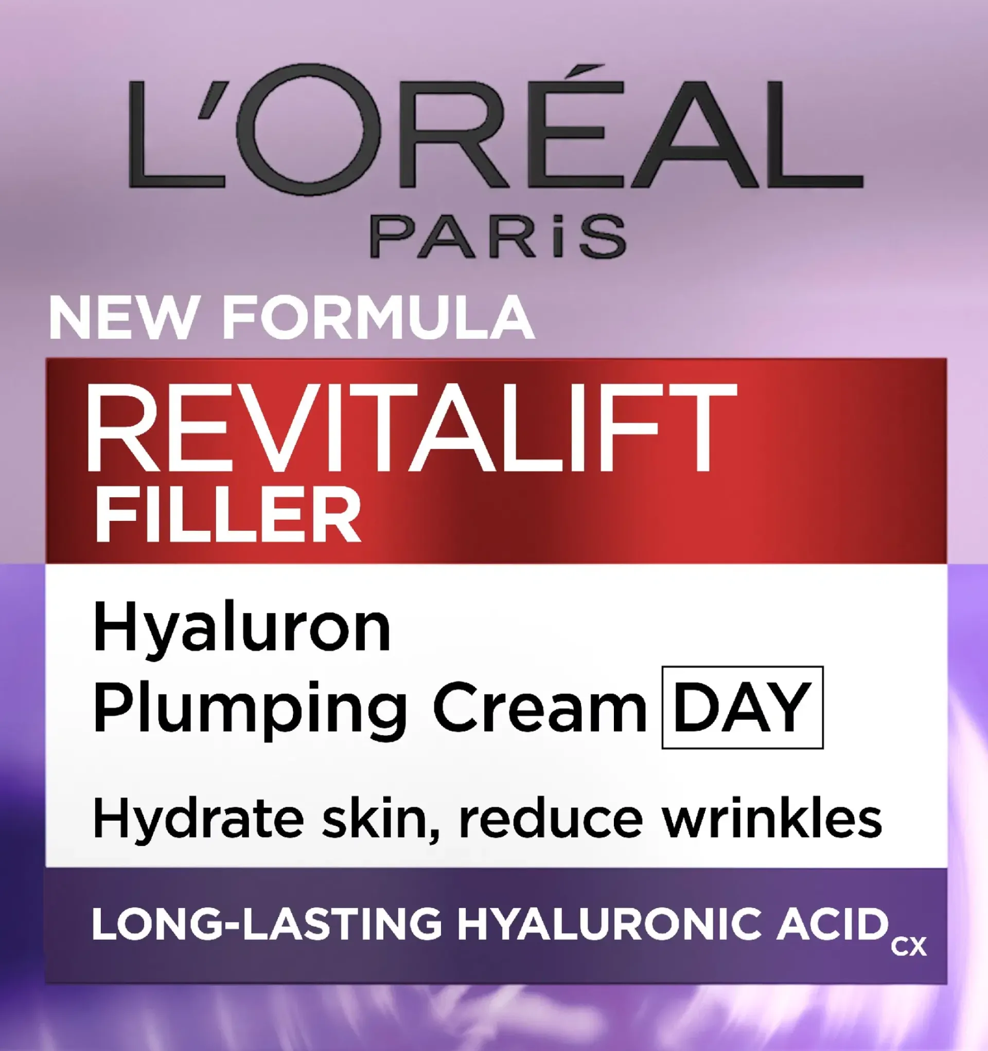 L'Oréal Paris Ihonhoidon Tehoaineet|Kasvojenhoito<Revitalift Filler anti-age -päivävoide, jolla on täyteläistävä vaikutus 50ml