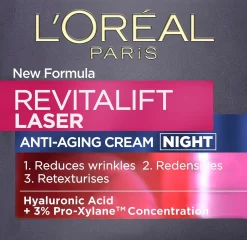 L'Oréal Paris Kasvojenhoito<Revitalift Laser edistyksellinen anti-age yövoide 50ml