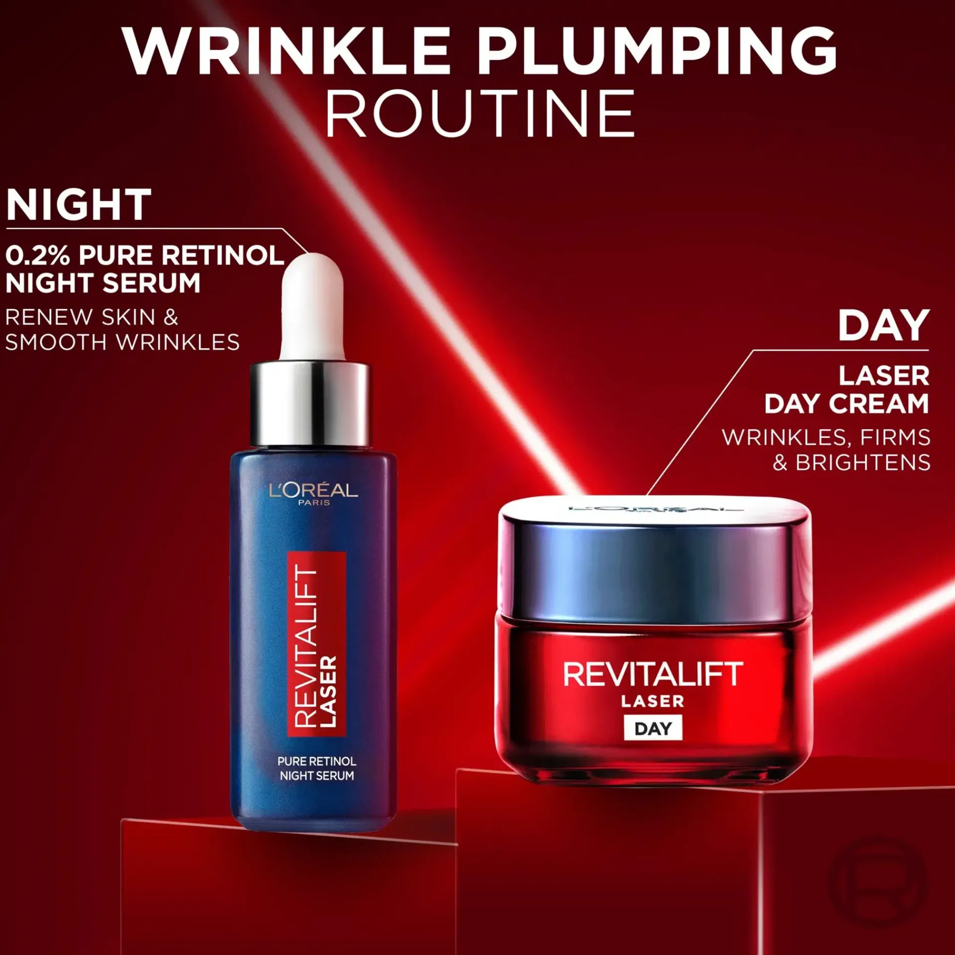 L'Oréal Paris Kasvojenhoito<Revitalift Laser edistyksellinen anti-age päivävoide 50ml