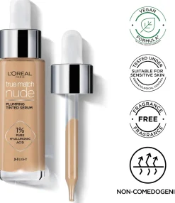 L'Oréal Paris Kasvomeikit<True Match Nude Plumping Tinted Serum meikkivoide 30 ml