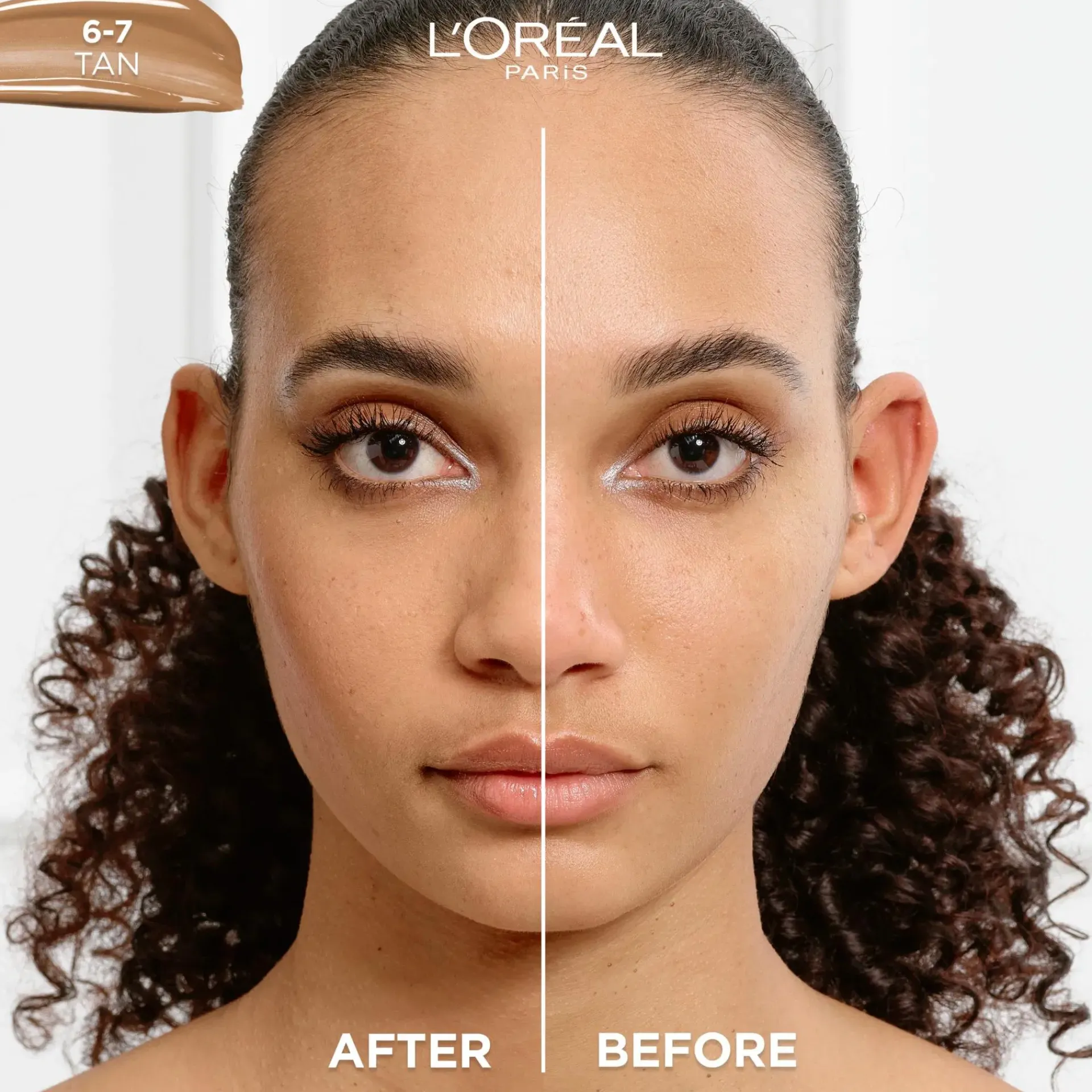 L'Oréal Paris Kasvomeikit<True Match Nude Plumping Tinted Serum Tan6-7 meikkivoide 30ml