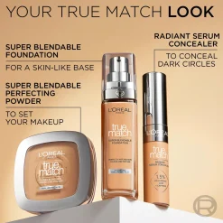 L'Oréal Paris Kasvomeikit<True Match 1.W Ivory Gold meikkivoide 30ml