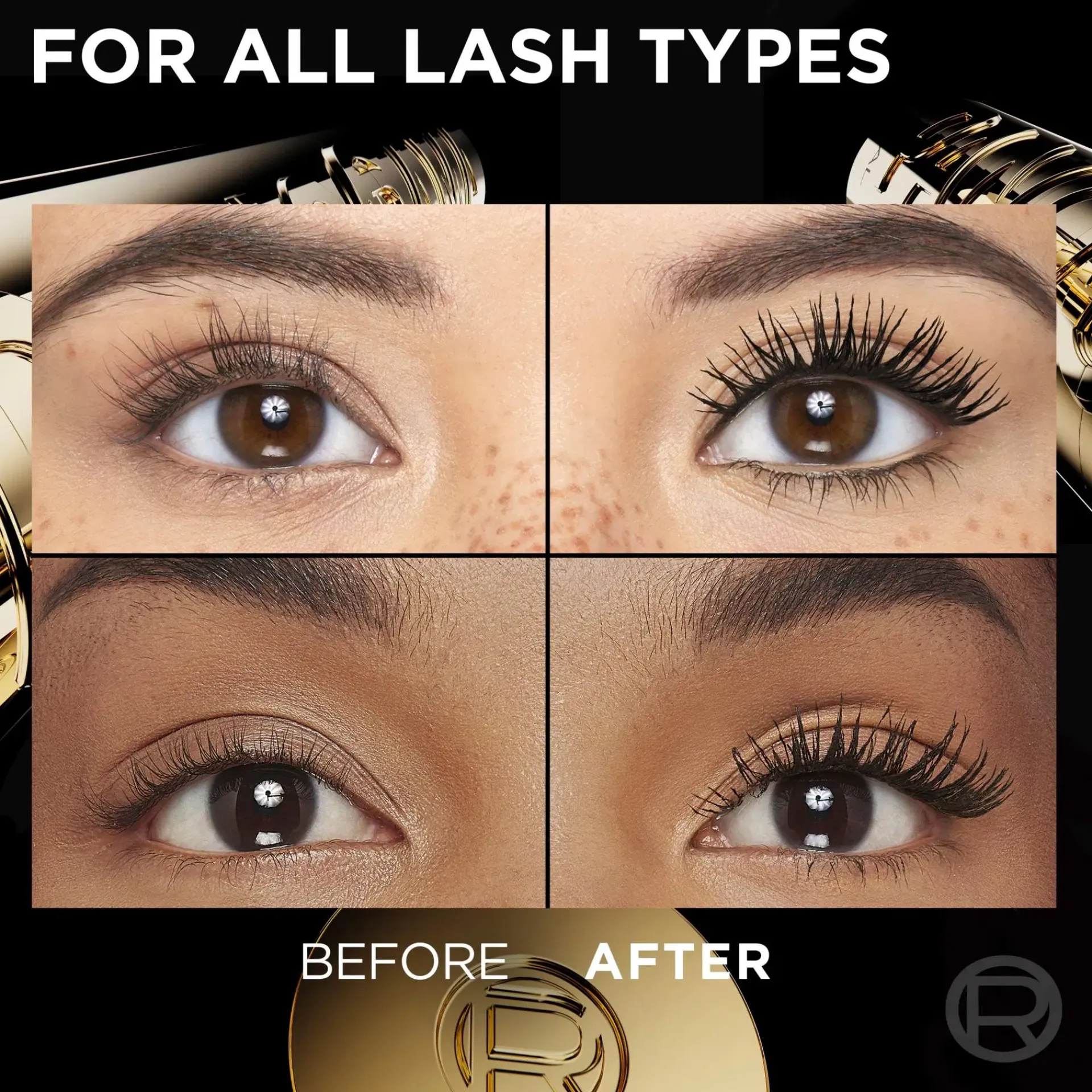 L'Oréal Paris Silmämeikit<Volume Million Lashes Panorama Black maskara 10,5ml