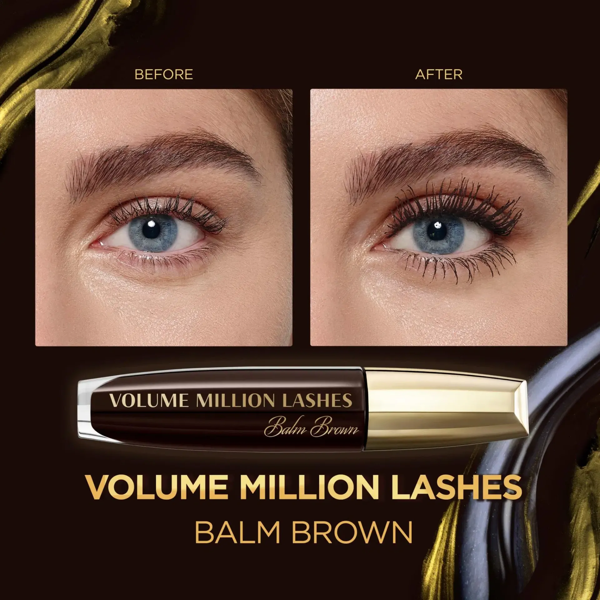 L'Oréal Paris Silmämeikit<Volume Million Lashes Balm Brown maskara 8,9ml