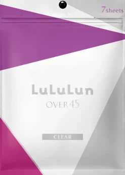 LuLuLun J-Beauty|Kasvojenhoito<Over 45 Clear Sheet Mask kirkastava kangasnaamio 7 kpl