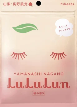 LuLuLun J-Beauty|Kasvojenhoito<Premium Sheet Mask Yamanashi Peach 7-pack kangasnaamiot 7 kpl