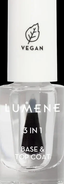 Lumene Kynsimeikit Ja Kynsienhoito<3 in 1 Alus- ja päällyslakka 5 ml