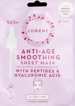 Lumene Kasvojenhoito<ANTI-AGE Silottava kangasnaamio 1 kpl