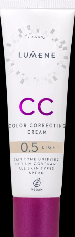 Lumene Kasvomeikit<CC Color Correcting Meikkivoide SK20 0.5 Light 30 ml