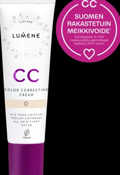 Lumene Kasvomeikit<CC Color Correcting Meikkivoide SK20 0 30 ml