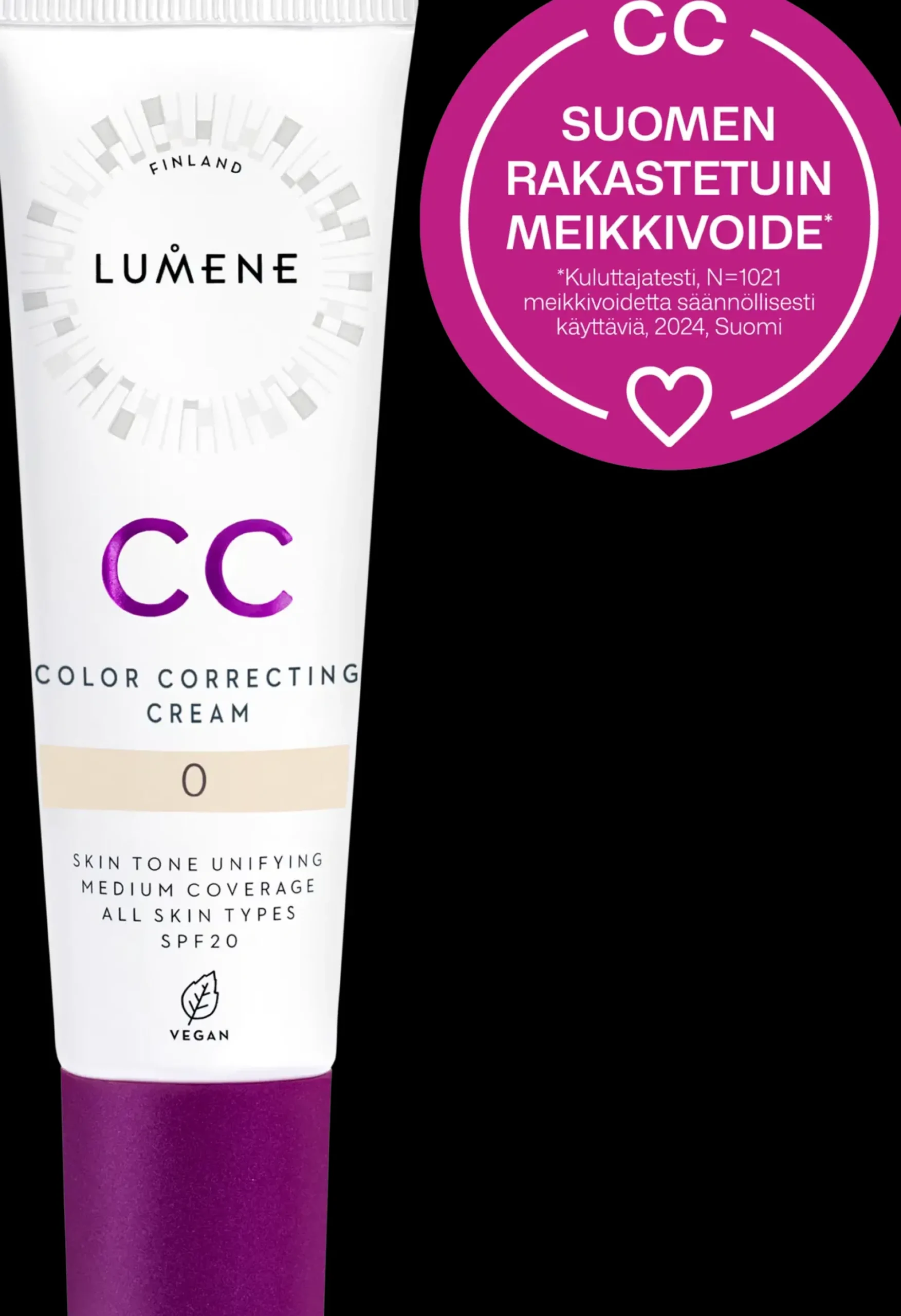 Lumene Kasvomeikit<CC Color Correcting Meikkivoide SK20 0 30 ml