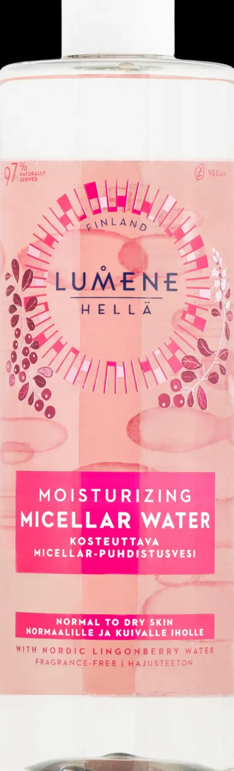 Lumene Kasvojenhoito<HELLÄ Kosteuttava micellar-puhdistusvesi 400 ml