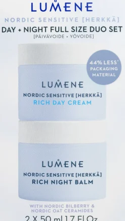Lumene Kasvojenhoito<HERKKÄ Päivä + yövoide tuplapakkaus
