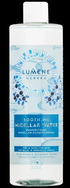 Lumene Kasvojenhoito<HERKKÄ Rauhoittava micellar-puhdistusvesi 400 ml