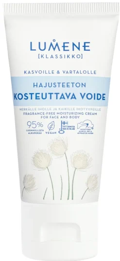 Lumene Vartalonhoito<KLASSIKKO Hajusteeton kosteuttava voide 75 ml