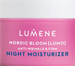 Lumene Kasvojenhoito<LUMO Silottava & kiinteyttävä yövoide 50 ml