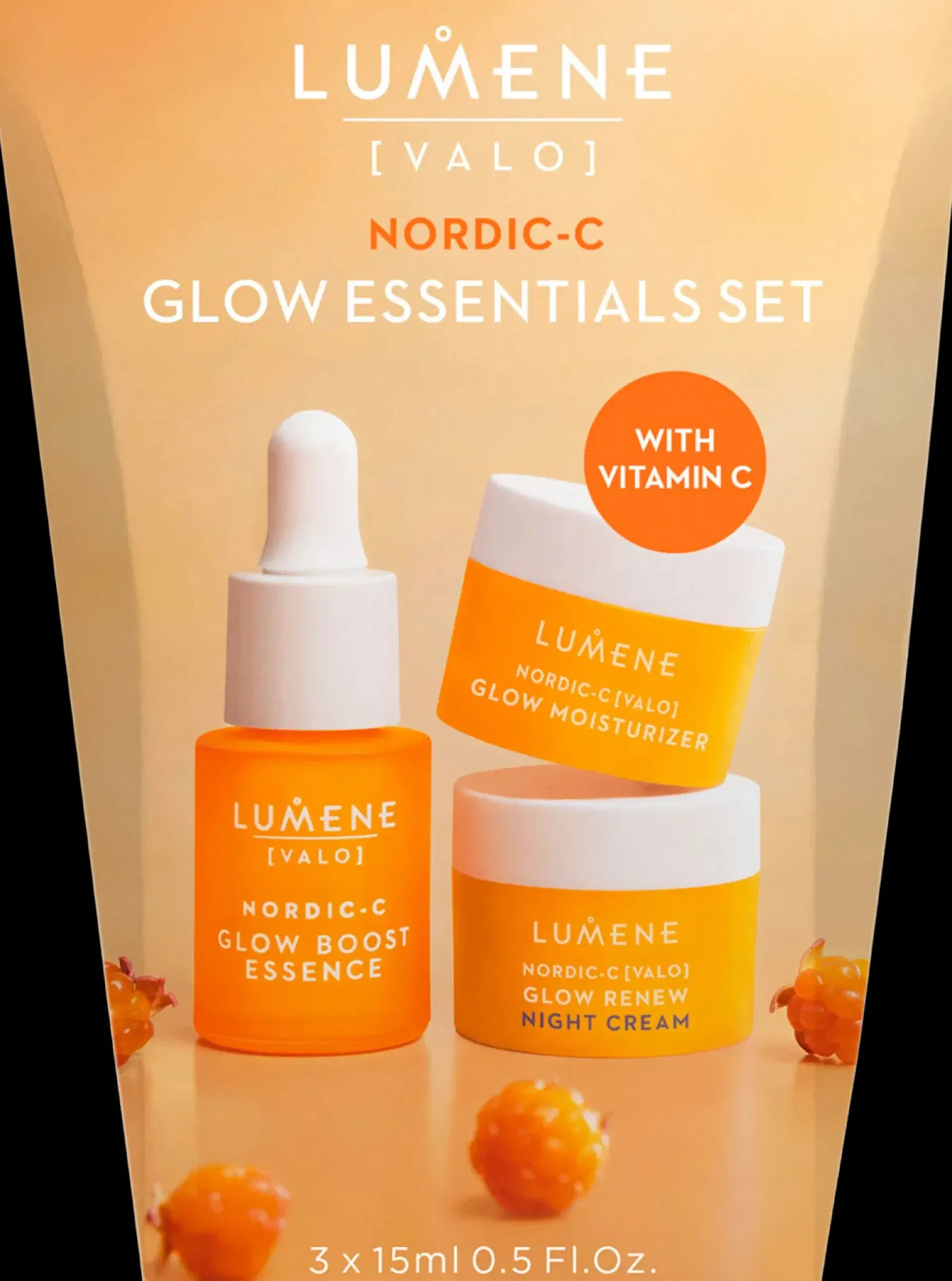 Lumene Kasvojenhoito<VALO Heleyttävä matkapakkaus