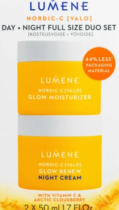 Lumene Kasvojenhoito<VALO Päivä + yövoide tuplapakkaus