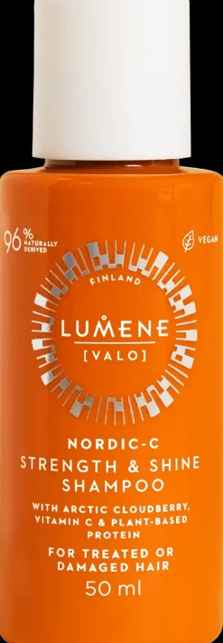 Lumene Matkakokoiset Tuotteet|Shampoot<VALO Vahvistava & kiiltoa antava shampoo 50 ml