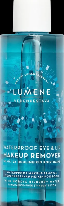 Lumene Kasvojenhoito<VEDENKESTÄVÄ silmä- ja huulimeikin poistoaine 100ml